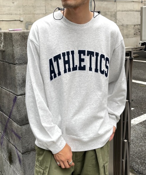 CPCM（シーピーシーエム）の「ヘビーオンスカレッジスウェット（スウェット・メンズ・ベージュ/グリーン/ネイビー/グレー・MEDIUM/LARGE）」の22枚目の写真