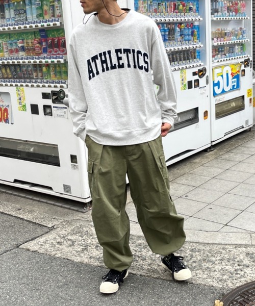 CPCM（シーピーシーエム）の「ヘビーオンスカレッジスウェット（スウェット・メンズ・ベージュ/グリーン/ネイビー/グレー・MEDIUM/LARGE）」の17枚目の写真