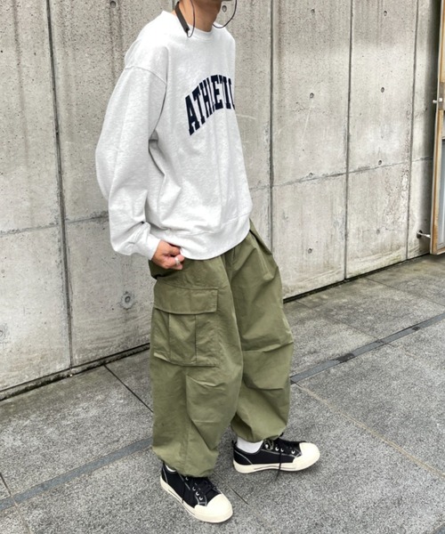 CPCM（シーピーシーエム）の「ヘビーオンスカレッジスウェット（スウェット・メンズ・ベージュ/グリーン/ネイビー/グレー・MEDIUM/LARGE）」の18枚目の写真