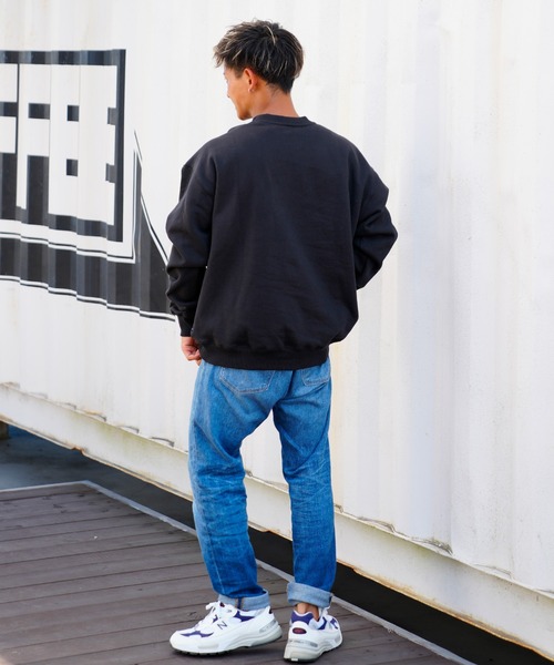VOLCOM(ボルコム)の「VOLCOM/ボルコム オーバーサイズ クルーネックトレーナー/スウェット A4632208(スウェット・メンズ・ブラック・S/M/L/XL)」の8枚目の写真