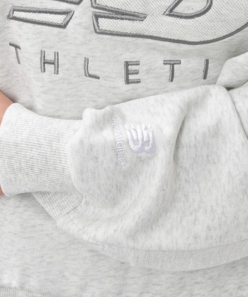 NEW BALANCE(ニューバランス)の「NB Athletics スウェットクルー(スウェット・レディース・ホワイト/ネイビー・SMALL/MEDIUM/LARGE/X-LARGE)」の9枚目の写真