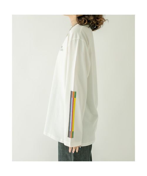 mystic（ミスティック）の「LEWK GALLERY ロングTシャツ（Tシャツ/カットソー・レディース・オフホワイト・FREE）」の16枚目の写真