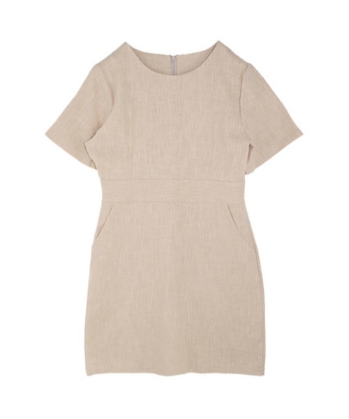 AMAIL（アマイル）の「Compact mature dress（ワンピース・レディース・サックスブルー/ブラック/ベージュ・FREE）」の14枚目の写真