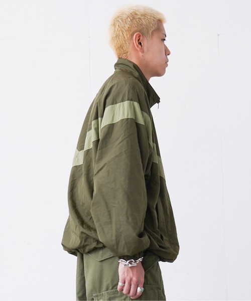 INTER FACTORY（インターファクトリー）の「fuv - military nylon jacket ミリタリーナイロンジャケット　made in INTER FACTORY（ナイロンジャケット・メンズ・ブラック/カーキ/グレー・LARGE/X-LARGE）」の20枚目の写真