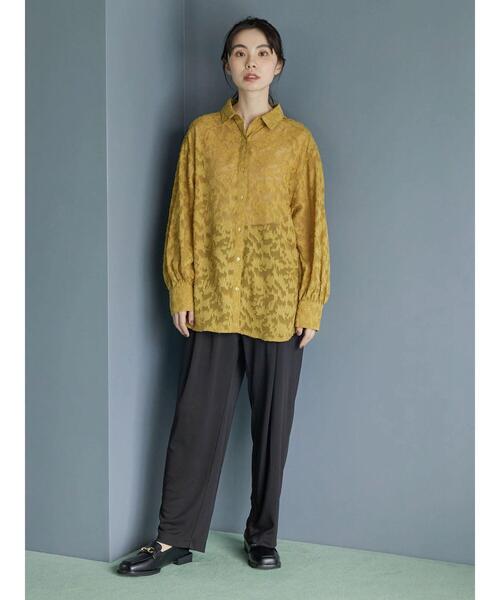 Green　Parks（グリーンパークス）の「・SUGAR SPOON 速乾タックギャザーパンツ（その他パンツ・レディース・ブラック/カーキ/モカ・FREE）」の10枚目の写真