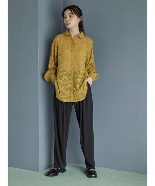 Green　Parks（グリーンパークス）の「・SUGAR SPOON 速乾タックギャザーパンツ（その他パンツ・レディース・ブラック/カーキ/モカ・FREE）」の11枚目の写真