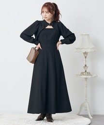 earth music&ecology | SET2点ボレロ＋シャーリングキャミワンピース(ワンピース)