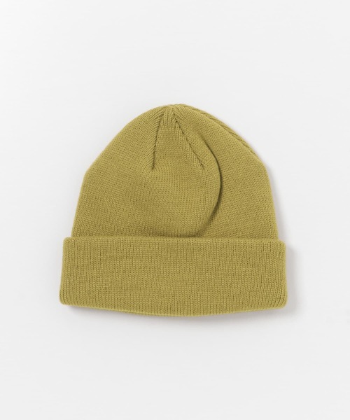 SENSE OF PLACE by URBAN RESEARCH(センスオブプレイスバイアーバンリサーチ)の「『ユニセックス』リブロールワッチB(ニットキャップ/ビーニー・メンズ・アイボリー/ブラウン/ブラック・ONE)」の1枚目の写真