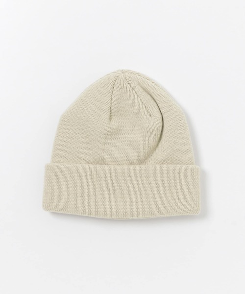 SENSE OF PLACE by URBAN RESEARCH(センスオブプレイスバイアーバンリサーチ)の「『ユニセックス』リブロールワッチB(ニットキャップ/ビーニー・メンズ・アイボリー/ブラウン/ブラック・ONE)」の6枚目の写真