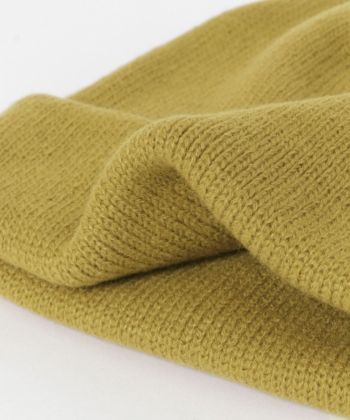SENSE OF PLACE by URBAN RESEARCH(センスオブプレイスバイアーバンリサーチ)の「『ユニセックス』リブロールワッチB(ニットキャップ/ビーニー・メンズ・アイボリー/ブラウン/ブラック・ONE)」の7枚目の写真