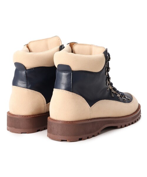 TAKEO KIKUCHI（タケオキクチ）の「◆コンビ マウンテン ブーツ（ブーツ・メンズ・ブラック/ネイビー系4・60/70）」の5枚目の写真