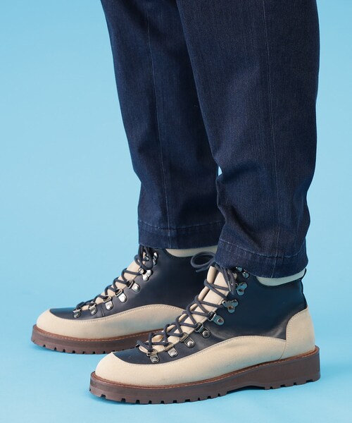 TAKEO KIKUCHI（タケオキクチ）の「◆コンビ マウンテン ブーツ（ブーツ・メンズ・ブラック/ネイビー系4・60/70）」の11枚目の写真