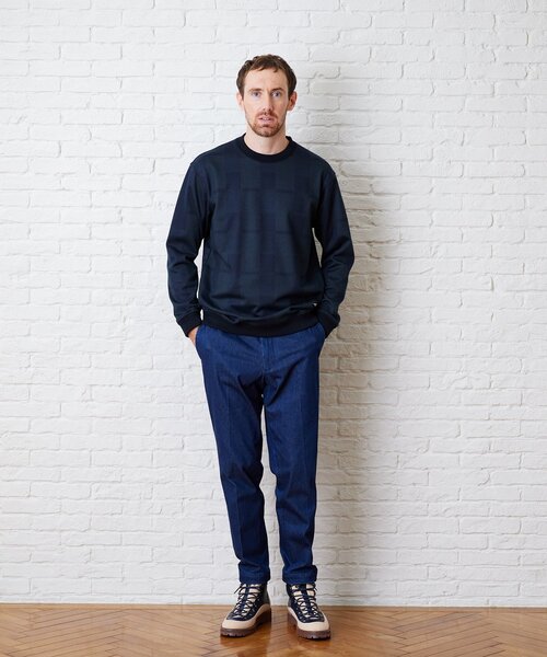 TAKEO KIKUCHI（タケオキクチ）の「◆コンビ マウンテン ブーツ（ブーツ・メンズ・ブラック/ネイビー系4・60/70）」の13枚目の写真