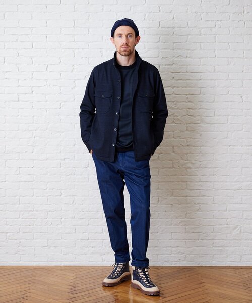 TAKEO KIKUCHI（タケオキクチ）の「◆コンビ マウンテン ブーツ（ブーツ・メンズ・ブラック/ネイビー系4・60/70）」の14枚目の写真