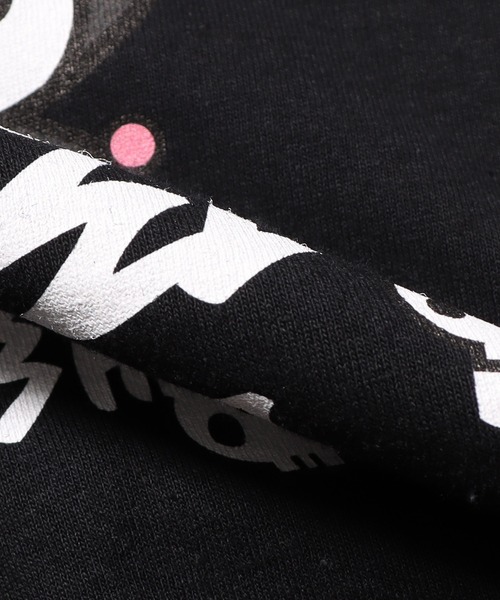 LONELY/論理(ロンリー)の「LONELY(論理)/ロンリー×SANRIO/サンリオ KUROMI TAGGING TEE 半袖Tシャツ(Tシャツ/カットソー・メンズ・ホワイト/ブラック・M/XL/L)」の3枚目の写真