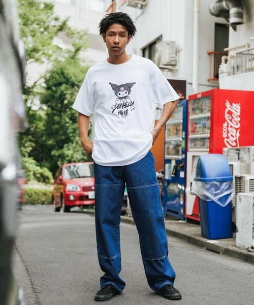 LONELY/論理(ロンリー)の「LONELY(論理)/ロンリー×SANRIO/サンリオ KUROMI TAGGING TEE 半袖Tシャツ(Tシャツ/カットソー・メンズ・ホワイト/ブラック・M/XL/L)」の19枚目の写真