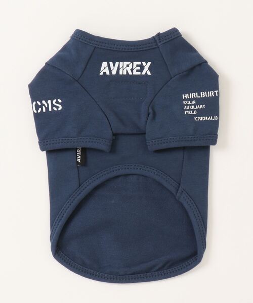 AVIREX(アヴィレックス)の「AVIREX/メンテナンスパッチTEE(ペットウェア・メンズ・ネイビー/ピンク・2L/3L/S/M/L/XS/3S/3M)」の8枚目の写真