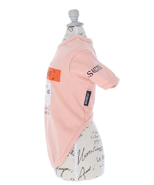 AVIREX(アヴィレックス)の「AVIREX/メンテナンスパッチTEE(ペットウェア・メンズ・ネイビー/ピンク・2L/3L/S/M/L/XS/3S/3M)」の9枚目の写真