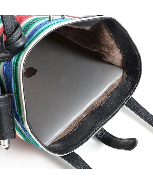 PELLE MORBIDA(ペッレモルビダ)の「BASQUE(バスク) MB069BQ-トートバッグ(トートバッグ・メンズ・ベージュ/ブラック・フリー)」の21枚目の写真