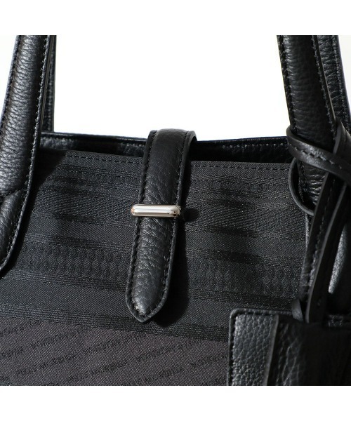 PELLE MORBIDA(ペッレモルビダ)の「BASQUE(バスク) MB069BQ-トートバッグ(トートバッグ・メンズ・ベージュ/ブラック・フリー)」の7枚目の写真