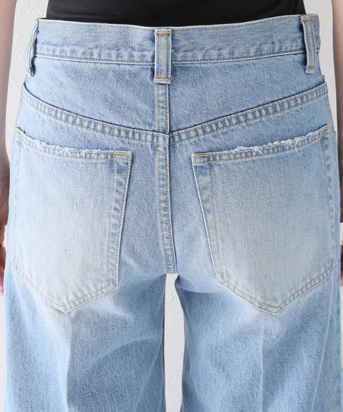 plage（プラージュ）の「【R’IAM】 LOOSE DENIM パンツ（デニムパンツ・レディース・ブルー・38/36/34）」の2枚目の写真