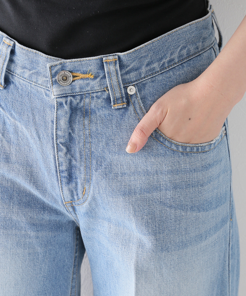 plage（プラージュ）の「【R’IAM】 LOOSE DENIM パンツ（デニムパンツ・レディース・ブルー・38/36/34）」の7枚目の写真