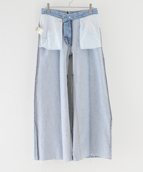 plage（プラージュ）の「【R’IAM】 LOOSE DENIM パンツ（デニムパンツ・レディース・ブルー・38/36/34）」の3枚目の写真