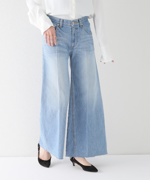 plage（プラージュ）の「【R’IAM】 LOOSE DENIM パンツ（デニムパンツ・レディース・ブルー・38/36/34）」の6枚目の写真