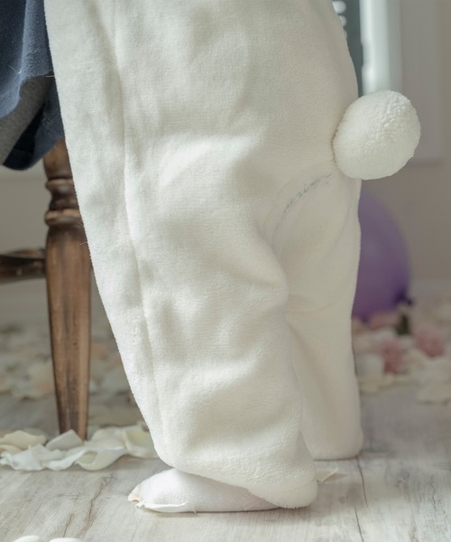 Catherine Cottage（キャサリンコテージ）の「干支ベビーロンパース　2023　うさぎ（ロンパース・キッズ・ベージュ/オフホワイト・70/80/90/95）」の9枚目の写真