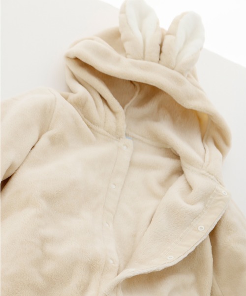 Catherine Cottage（キャサリンコテージ）の「干支ベビーロンパース　2023　うさぎ（ロンパース・キッズ・ベージュ/オフホワイト・70/80/90/95）」の10枚目の写真