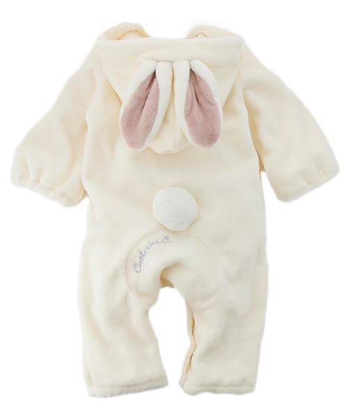 Catherine Cottage（キャサリンコテージ）の「干支ベビーロンパース　2023　うさぎ（ロンパース・キッズ・ベージュ/オフホワイト・70/80/90/95）」の5枚目の写真