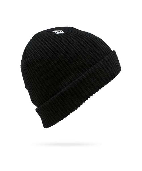 VOLCOM（ボルコム）の「Full Stone Beanie BY（ニットキャップ/ビーニー・キッズ・ブラック・O/S）」の5枚目の写真