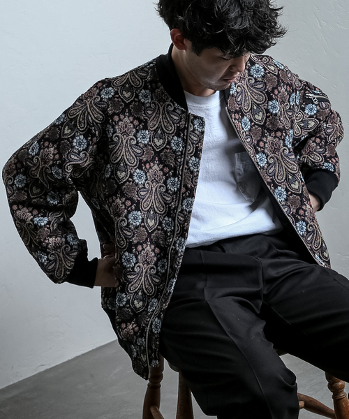 JOINT WORKS(ジョイントワークス)の「RETORO JQD MA-1(MA-1・メンズ・ブラック/ピンク・MEDIUM/LARGE)」の6枚目の写真