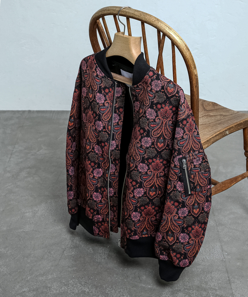 JOINT WORKS(ジョイントワークス)の「RETORO JQD MA-1(MA-1・メンズ・ブラック/ピンク・MEDIUM/LARGE)」の4枚目の写真