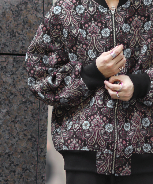 JOINT WORKS(ジョイントワークス)の「RETORO JQD MA-1(MA-1・メンズ・ブラック/ピンク・MEDIUM/LARGE)」の15枚目の写真