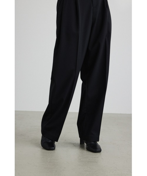 STYLEMIXER（スタイルミキサー）の「センタープレスハイウエストパンツ（その他パンツ・レディース・ライトブラウン/ブラック/ブルー・SMALL/X-SMALL/MEDIUM）」の7枚目の写真