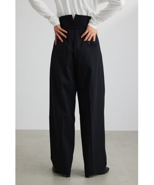 STYLEMIXER（スタイルミキサー）の「センタープレスハイウエストパンツ（その他パンツ・レディース・ライトブラウン/ブラック/ブルー・SMALL/X-SMALL/MEDIUM）」の8枚目の写真