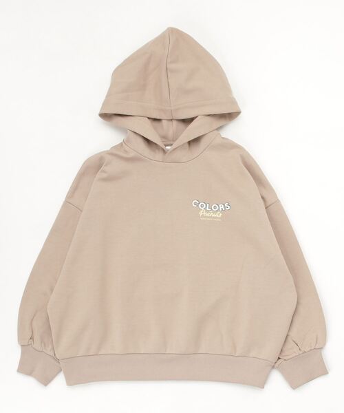 PEANUTS（ピーナッツ）の「ピーナッツ  裏毛スウェットプルパーカ（パーカー・キッズ・ベージュ/カーキ・160cm/140cm/130cm/150cm）」の2枚目の写真