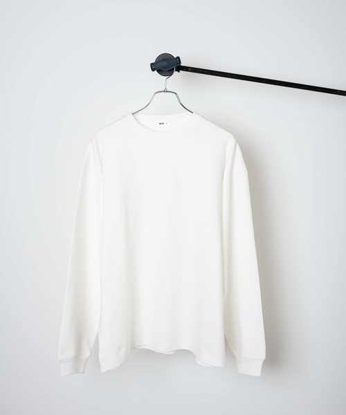WEGO(ウィゴー)の「WEGO/ポンチBIGロンT(Tシャツ/カットソー・メンズ・ブルー/ホワイト/ベージュ・LARGE/MEDIUM)」の22枚目の写真
