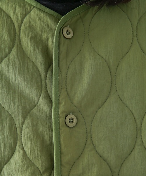 URBAN RESEARCH Sonny Label（アーバンリサーチサニーレーベル）の「キルティングジャケット（その他アウター・メンズ・ネイビー/カーキ・LARGE/MEDIUM）」の13枚目の写真