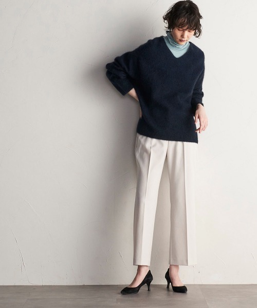 ーミラクルアジャスト仕様ー 美脚フレアパンツ≪防シワ/洗濯機で洗える≫ セール-ミラクルアジャスト仕様- 美脚フレアパンツ≪防シワ⁄洗濯機で