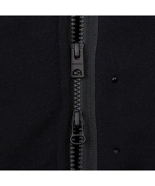 オニツカタイガー パーカー ジップアップ S ブラック ZIP UP HOODIE - Onitsuka Tiger | Onitsuka Tiger ONLINE STORE