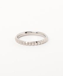 【サージカルステンレス316L】金属アレルギー対応 2.6mm ピラミッドリング