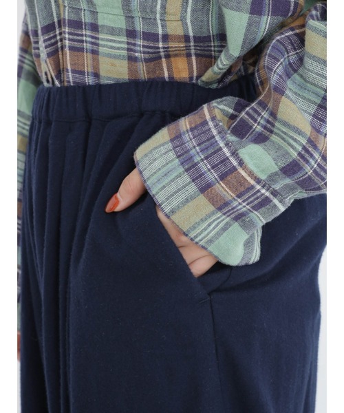 Samansa Mos2(サマンサ モスモス)の「やわらか両面起毛バルーンパンツ(その他パンツ・レディース・ベージュ/ネイビー/キナリ・フリ-)」の10枚目の写真