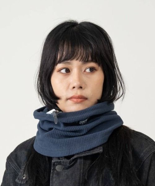 Gramicci（グラミチ）の「GRAMICCI  AJ NECK WARMER（ネックウォーマー/スヌード・メンズ・グレー/ネイビー・F）」の2枚目の写真