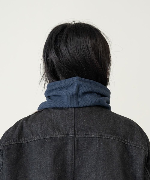 Gramicci（グラミチ）の「GRAMICCI  AJ NECK WARMER（ネックウォーマー/スヌード・メンズ・グレー/ネイビー・F）」の8枚目の写真