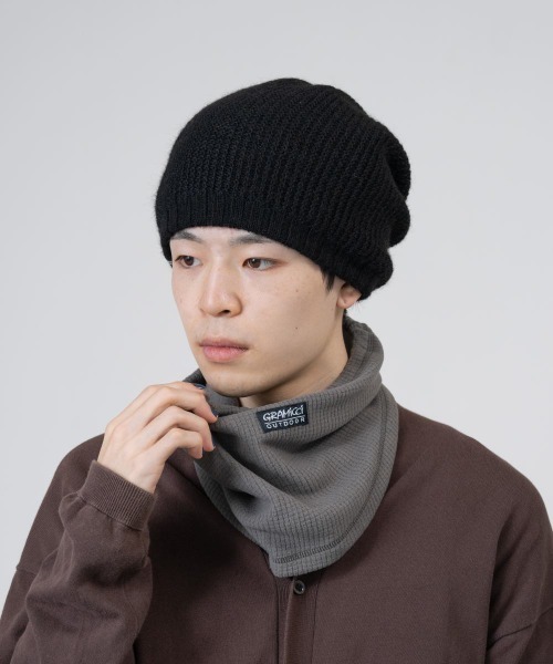 Gramicci（グラミチ）の「GRAMICCI  AJ NECK WARMER（ネックウォーマー/スヌード・メンズ・グレー/ネイビー・F）」の18枚目の写真