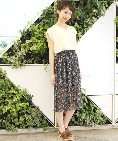 Kastane（カスタネ）の「【Kastane】チュールスカート（スカート・レディース・その他16/オフホワイト/ブラック/ネイビー/その他・FREE）」の4枚目の写真