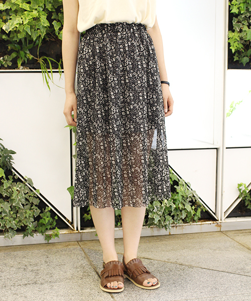 Kastane（カスタネ）の「【Kastane】チュールスカート（スカート・レディース・その他16/オフホワイト/ブラック/ネイビー/その他・FREE）」の7枚目の写真