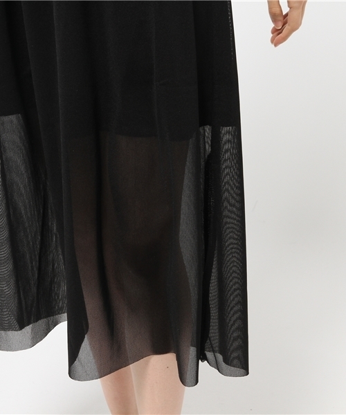 Kastane（カスタネ）の「【Kastane】チュールスカート（スカート・レディース・その他16/オフホワイト/ブラック/ネイビー/その他・FREE）」の14枚目の写真